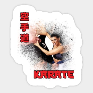 Woman Martial Art - Girl Power Sticker